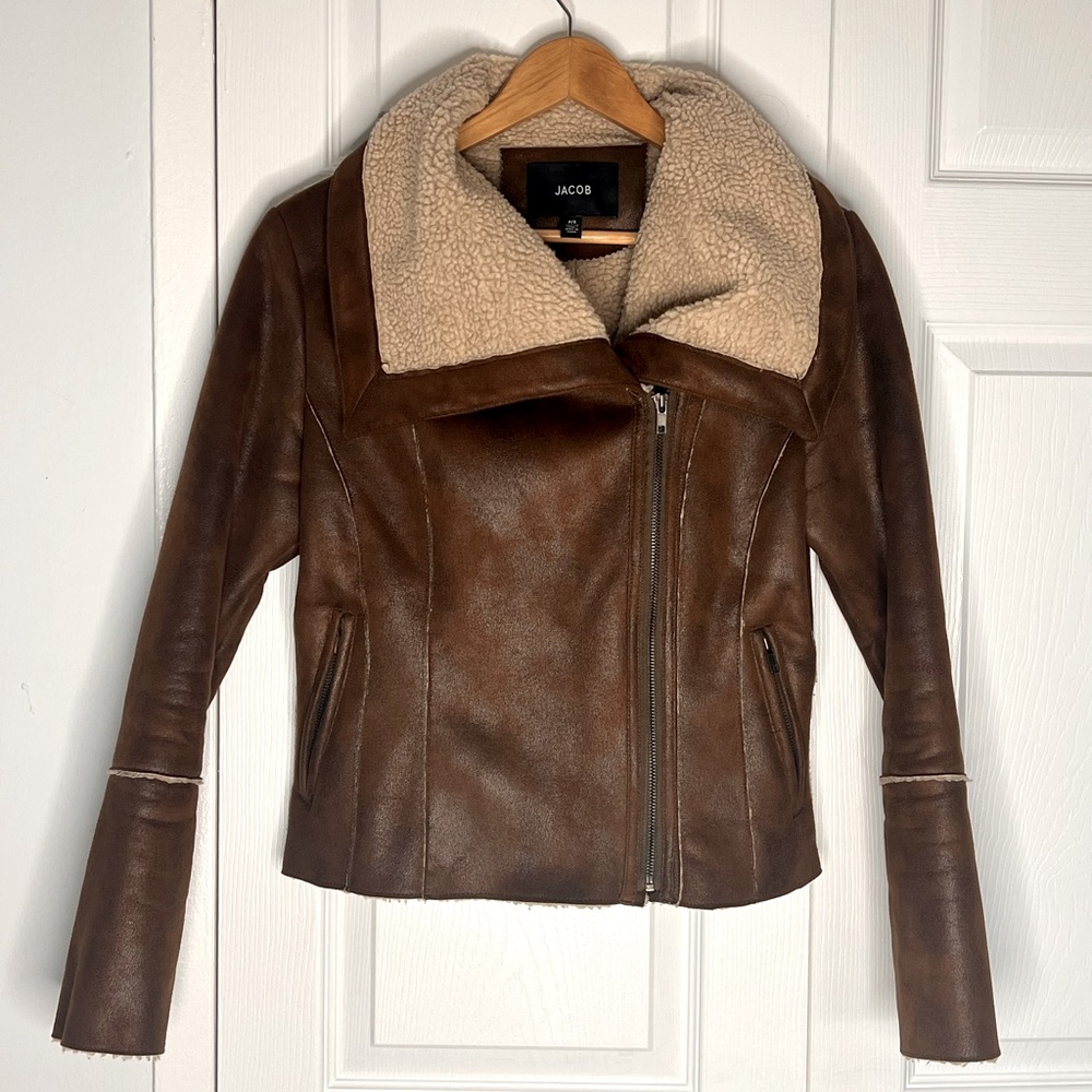 Jacob Shearling Jacket Size SMALL